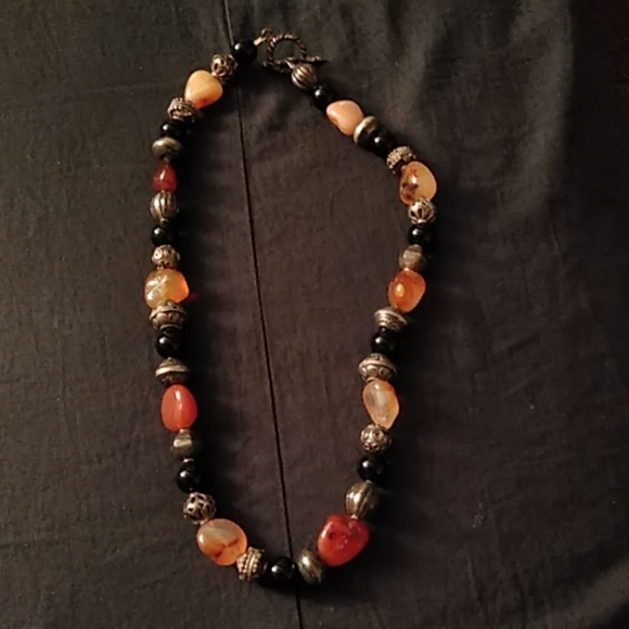 2 Lovely Stone Lady Necklaces - Picture 2 of 3